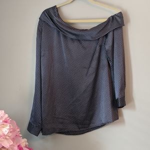 Banana Republic l NWT One Shoulder LS Blou…